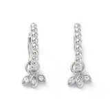 Creoler Med Zirkonia Vedhæng - Uniq Perler - 489167