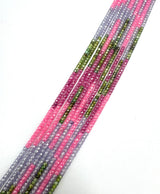 Cubic Zirconia Perler – Facetterede Rondeller (3,5x2,5mm) - Uniq Perler - 119147