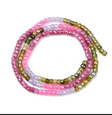 Cubic Zirconia Perler – Facetterede Rondeller (3,5x2,5mm) - Uniq Perler - 119147