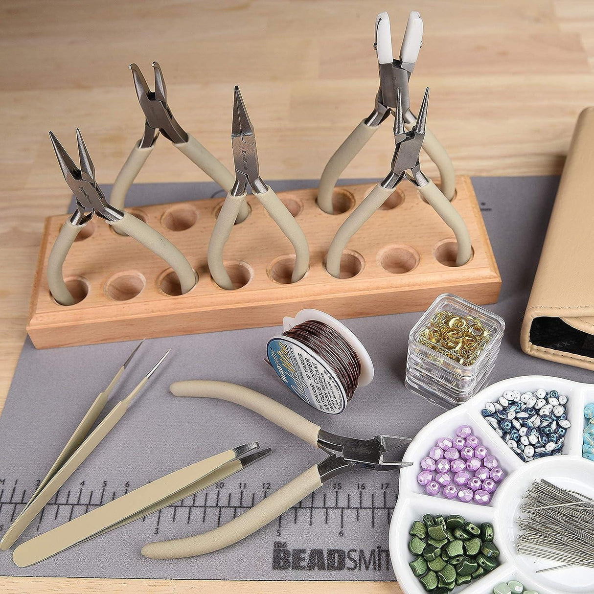 Det Ultimative Beige Værktøjssæt - Uniq Perler - 138484