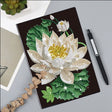Diamond Painting Notesbog Sæt – Blomst (210x150mm) - Uniq Perler - 124019