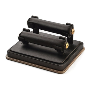 Display For Finger Rings – Black Imitation Leather (12x11.5x6cm) - Uniq Perler - 113732