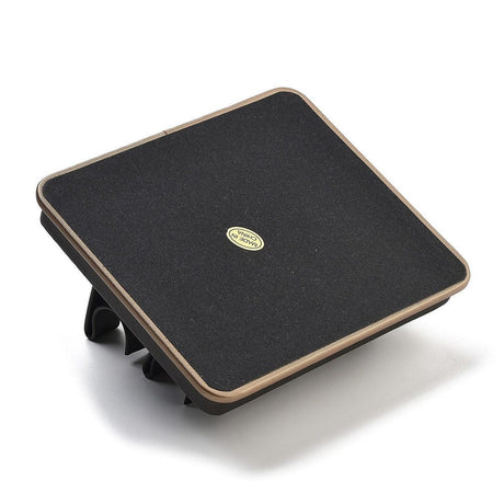 Display Til Fingerringe – Sort Imiteret Læder (12x11,5x6cm) - Uniq Perler - 113732