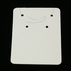 Kartenhalter – Weiß (55x40mm), 100 Stück - Uniq Perler - 117439