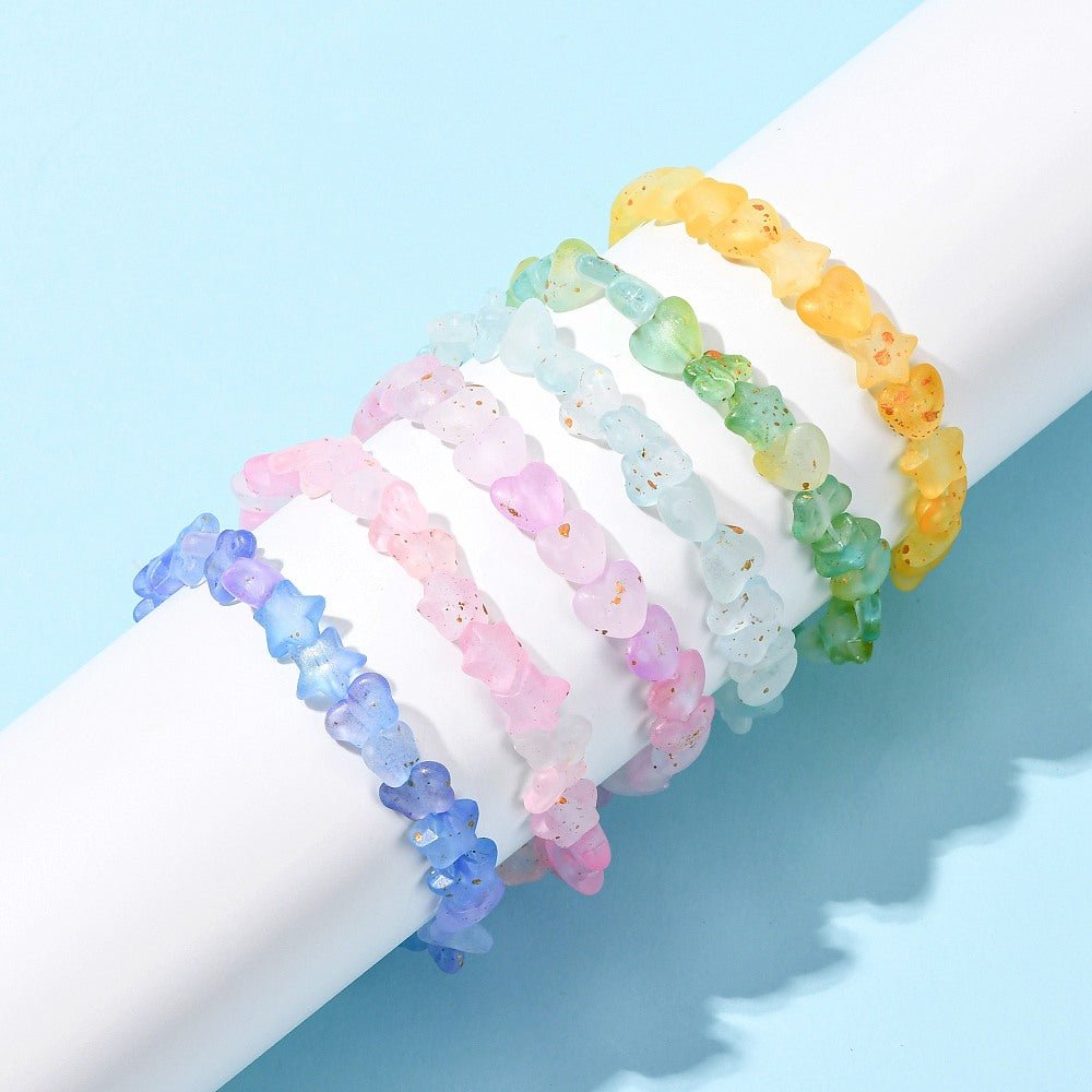 DIY Armbånd Kit – Akrylperler & Charms (Mix Farver) - Uniq Perler - 122103