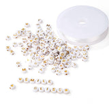 DIY Armbånds Sæt – Bogstavperler, Elastik & Opbevaring - Uniq Perler - 113664