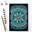 DIY Diamond Painting Notesbog Sæt – Blomstermønster (207x142x8mm) - Uniq Perler - 123512
