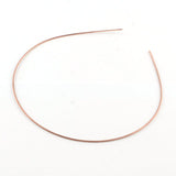 DIY Hårbøjle - Gylden Bronze (120 - 125x4mm), 5 Stk - Uniq Perler - 0001489227