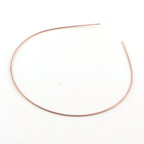 DIY Hårbøjle - Gylden Bronze (120 - 125x4mm), 5 Stk - Uniq Perler - 0001489227