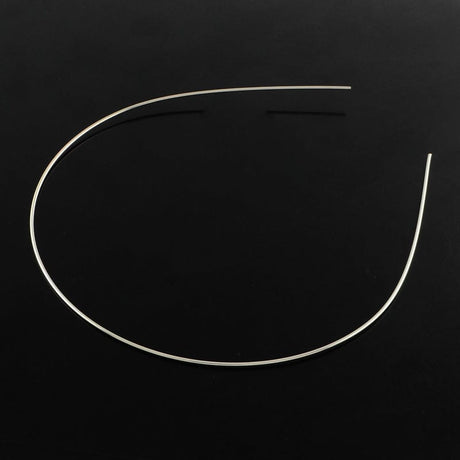 DIY Hårbøjle - Platin Farvet, 5 Stk - Uniq Perler - 298848