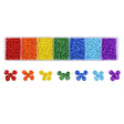 DIY Kasse Med 7 Farver Seed Beads – 2mm, Ca. 3500 Stk - Uniq Perler - 114804