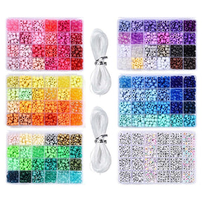 DIY Set – 124 Colors Beads & Elastic - Uniq Perler - 115850