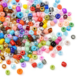 DIY Sæt – 48 Farver Seed Beads, Vedhæng, Elastik, Saks, Låse mm. - Uniq Perler - 115844