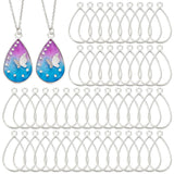 DIY - Sæt - Dråbeformet vedhæng, (50 stk.) - Uniq Perler - 115637