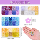 DIY Sæt Med Pailletter Og Seed Beads – Beige (4~6x1,4~5mm) - Uniq Perler - 125778