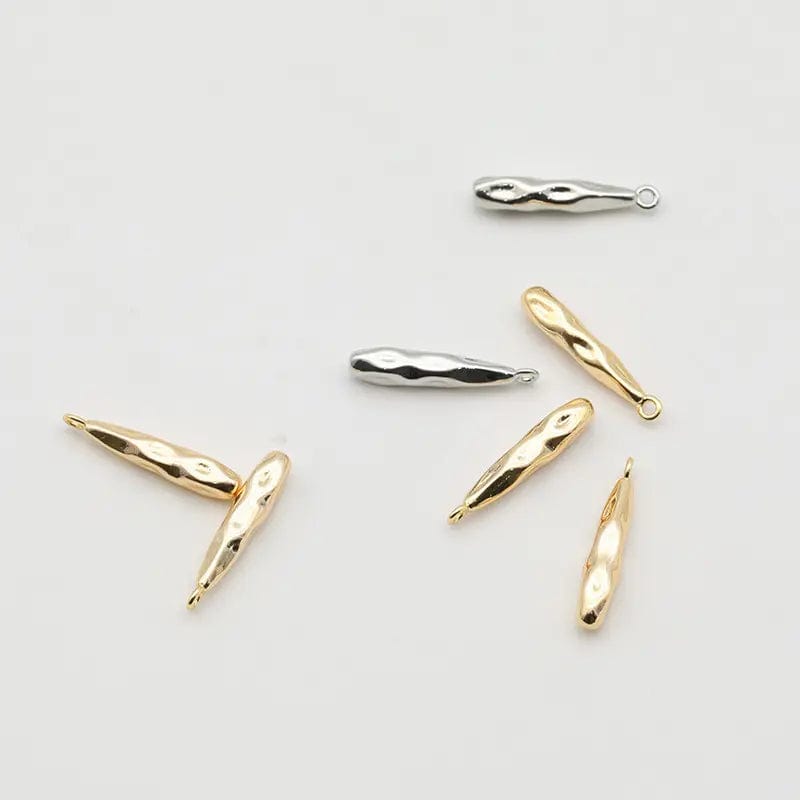 Dråbe Vedhæng, Forgyldt, 22mm - Uniq Perler - 0001489719