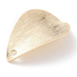 Dråbeformet Vedhæng - 24K Forgyldt (13x20mm) 6 stk - Uniq Perler - 615844