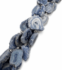 Druzy Kvarts Perler – Solar Kvarts Nuggets, Blå (13–22mm) - Uniq Perler - 115645