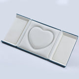 Eksklusiv Gaveæske Med Hjerteform (19x19cm) - Uniq Perler - 144574