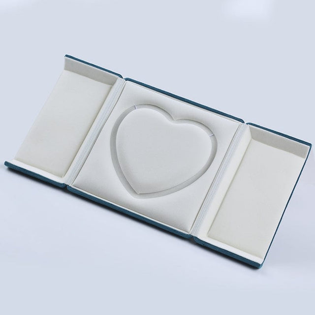 Eksklusiv Gaveæske Med Hjerteform (19x19cm) - Uniq Perler - 144574