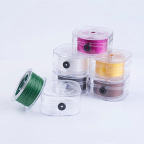 Elastikschnur – 5 Rollen Mix Farben (0,6mm, 5x50m) - Uniq Perler - 115937