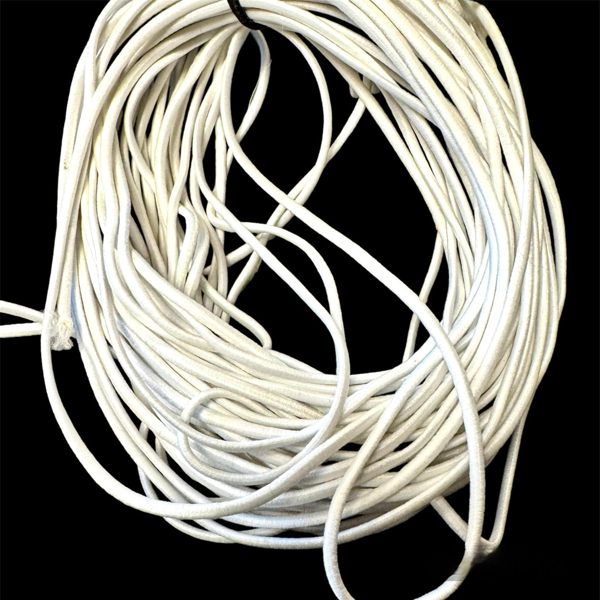 Elastiksnor – Hvid (2mm, 1 Meter) - Uniq Perler - 5557874