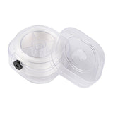 Elastiksnor – Hvid, Rund (0,8mm) 90m - Uniq Perler - 115205