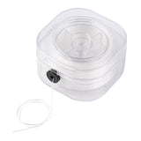 Elastiksnor – Hvid, Rund (0,8mm) 90m - Uniq Perler - 115205