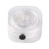 Elastiksnor – Hvid, Rund (0,8mm) 90m - Uniq Perler - 115205