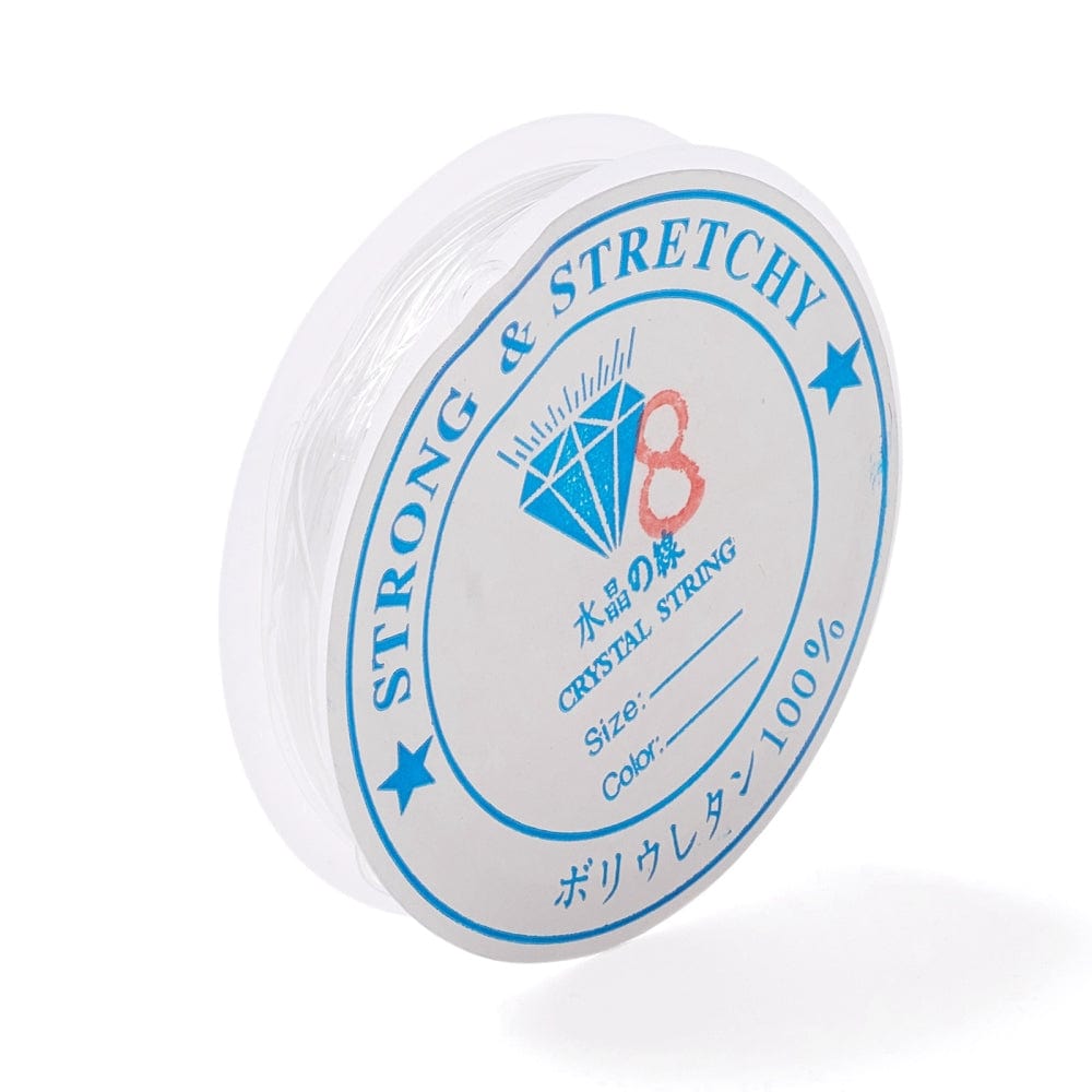 Elastiksnor - Klar (0,5mm, 15m) - Uniq Perler - 233423