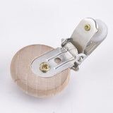 Elefant Sutteholder Med Klips - Træ, 5 Stk - Uniq Perler - 112270