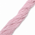 Elektroplatede Glasperler - Rosa (2x3mm) - Uniq Perler - 111981