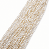 Elektroplatede Shell Nuggets, (4,5 - 6 x 7 - 8,5mm) - Uniq Perler - 114090
