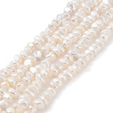 Elektroplatede Shell Nuggets, 4,5 - 9mm - Uniq Perler - 114090