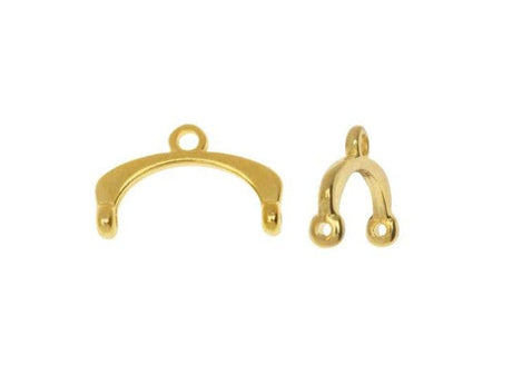 Endestykke Til Miyuki Seed Beads – 24K Forgyldt (15x9,4mm) - Uniq Perler - 111675