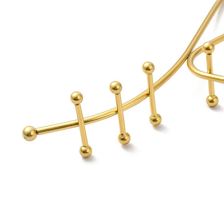 Enkelt Display Til Øreringe, Kæder Og Fingerringe - Uniq Perler - 89017