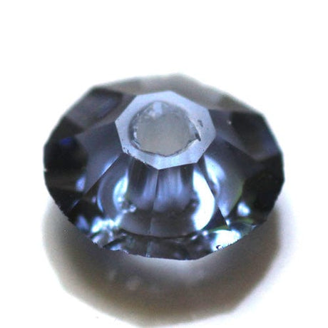 Enkelt perler og sæt Krystal Perler, Austrian Crystal, mørk blå, rondel form, str 6x3,5 mm, 10 stk.