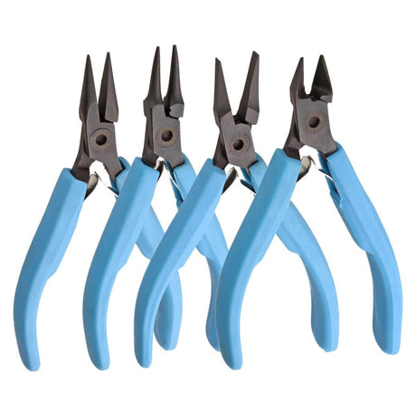 Ergonomisk Værktøjssæt – 4 Tænger i Etui - Uniq Perler - 3616