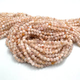 Facetterede Citrin Perler - Gul/Gylden, (3.5mm) - Uniq Perler - 114283