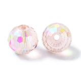 Facetteret Glasperler, (10x9mm, 10 Stk.) - Uniq Perler - 1123951