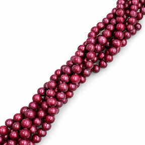 Farvede Ferskvandsperler -(5-6x5-7mm) - Uniq Perler - 814373