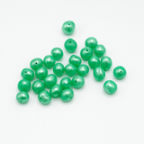 Farvet Ferskvandsperler, Grøn, 5 - 6mm (Enkelt Perle) - Uniq Perler - 234764