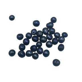 Farvet Ferskvandsperler, Mørk Blå, 5 - 6mm (Enkelt Perle) - Uniq Perler - 624567