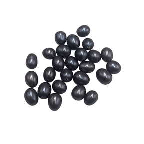 Farget Rice Ferskvannsperler, Lilla/Bordeaux, 6 - 7mm (Enkelt Perle) - Uniq Perler - 7545667