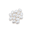 Ferskvandsperle – Hvid, Rice, Grade A, (8x13mm), 1 Stk - Uniq Perler - 236678