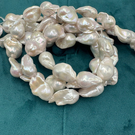 Ferskvandsperler – Barok (16x25mm), Grade AA - Uniq Perler - 114027