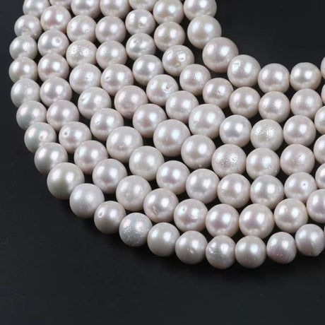 Ferskvandsperler – Barok, Grade AA (11 - 12mm) - Uniq Perler - 8263