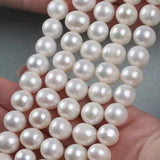 Ferskvandsperler – Barok, Grade AA (11 - 12mm) - Uniq Perler - 8263