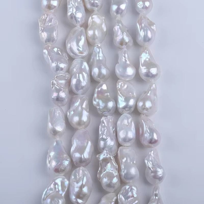 Ferskvandsperler – Barok, Grade AA (15 - 18mm) - Uniq Perler - 8635677