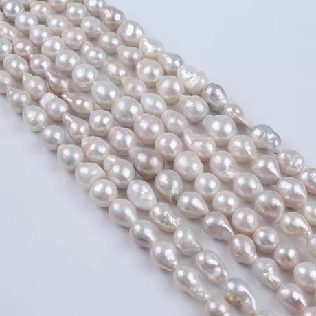 Ferskvandsperler - Barok Perle, Grade A (12 - 14mm), 1 Stk - Uniq Perler - 754678